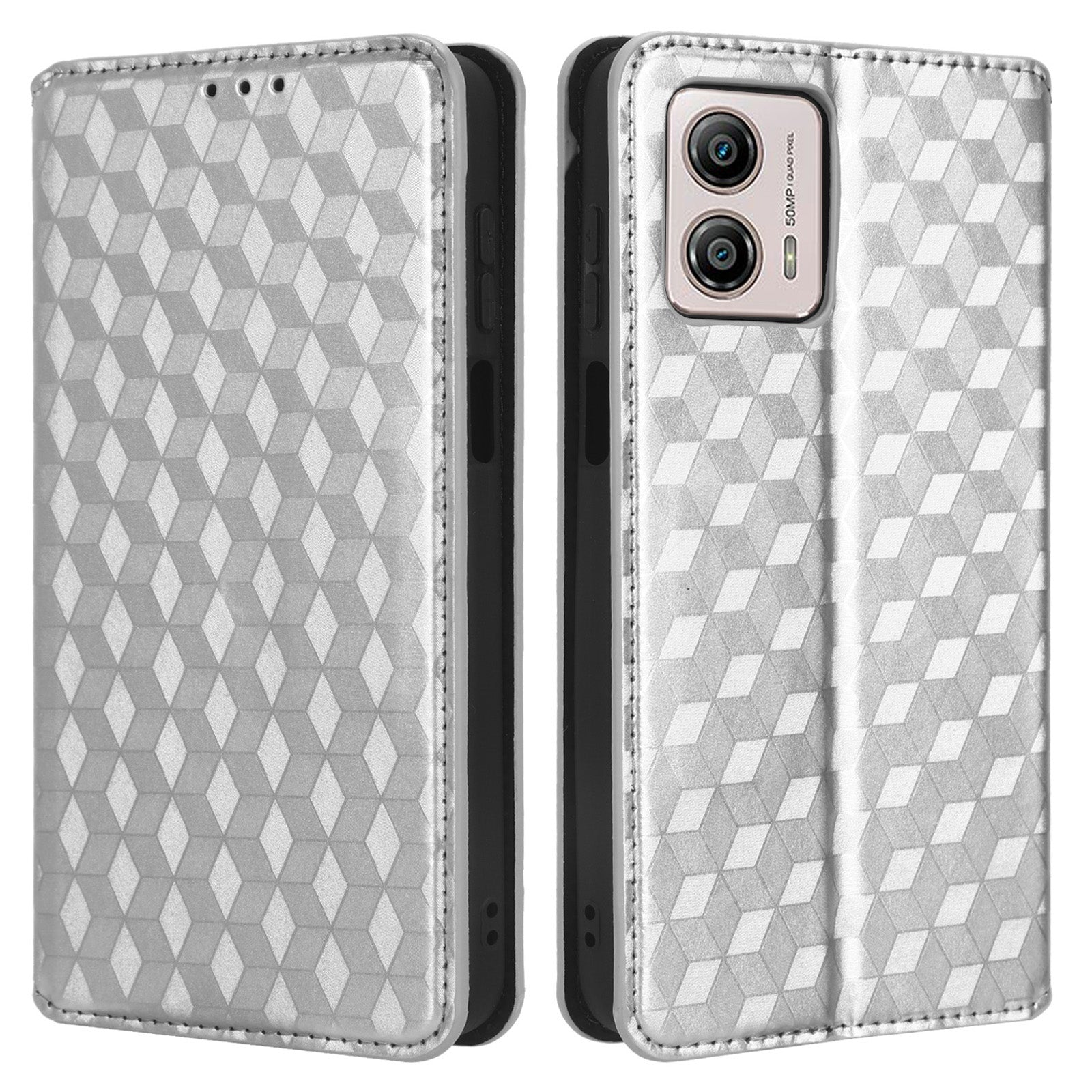 For Motorola Moto G73 5G Imprinted Rhombus Phone Case Pattern PU Leather Wallet Stand Cover For Motorola Moto G73 5G Imprinted Rhombus Phone Case Pattern PU Leather Wallet Stand Cover